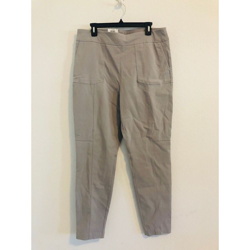 INC international concept pull up sky gray skinny leg regular kid rise W…